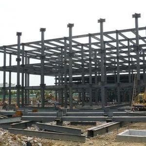 Anti Corrosion Steel Structure Column Support Series Q355B/Q235B Material Warehouse Building Materials
