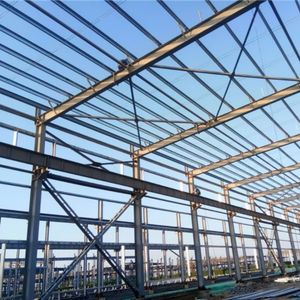 Customizable Steel Structure Column Support Warehouse Building Materials Made of National Standard Q355B/Q235B Material