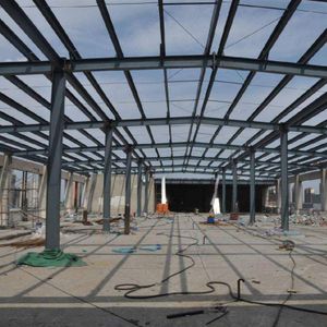 Factory Spot Standard Q355B/Q235B Material Steel Structure Column Support Warehouse Building Materials