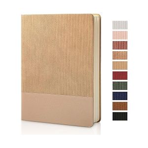 Leather Notebook Custom Journal Personalized Design Minimalist Business Office Soft Leather Planner Book