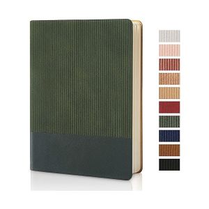 Customize Minimalist Dotted Grid Notebook Bullet Journaling Planner for Productivity