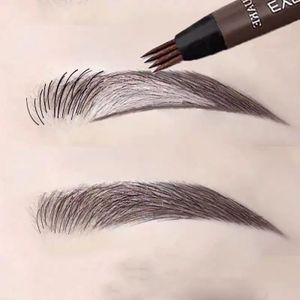 Dropshopping 3D Eyebrow Pen Waterproof Fork Tip Eyebrow Tattoo Pencil Long Lasting Professional Fine Sketch Liquid Eye Brow Pen