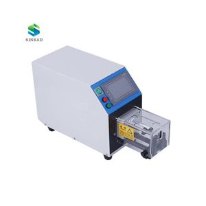New Large Square Coaxial Wire Stripping Machine Semi-Automatic Cable Manufacturing Equipment for Computer Wire Stripping