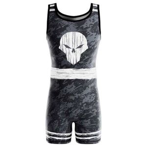 Wholesale Spandex Singlet Professional Custom Mma Shorts Wrestling Singlet Sublimation Shirt Manufacturer