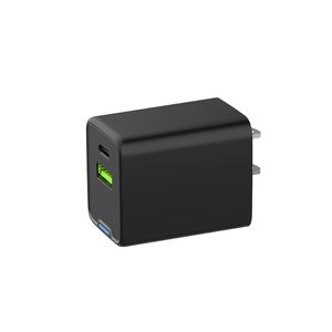 45W Dual USB a Type C Mobile Phone Charger Portable GaN Super Fast Charger Smart IC Intelligent Distribution Designed Phone Use