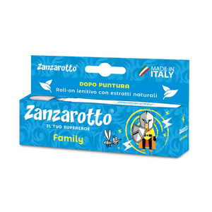 Italian Supplier Zanzarotto Natural Family Roll-On Calming Balm 15ml Harmless Herbal Scent Pest Control