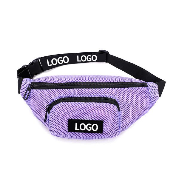 Casual Crossbody Chest Bags Unisex Hip Bum Travel Belt Bag Sport Purse Pocket Fanny Pack for Women Nylon Waist Bags