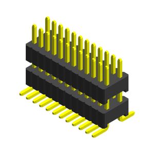2.0mm Single Row Pin Header Horizontal Connector 40pin Way Header Pin Connector DIP SMD SMT Male PCB Connectors