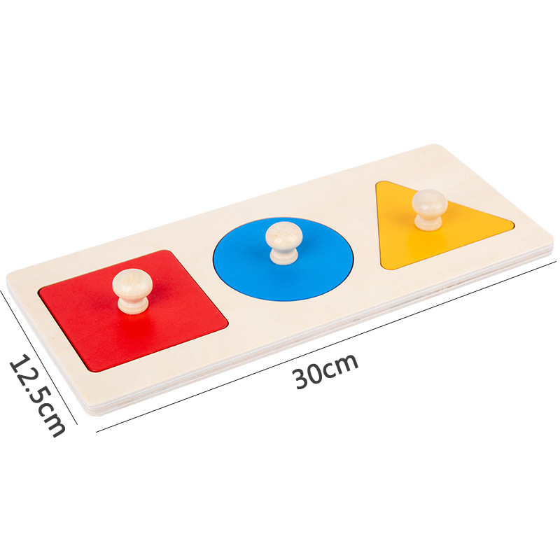 Hot Unisex Toddler Montessori Match Toys 12 Months Younger Wood Rectangular Coin Ball Box New Spinning Drum Game