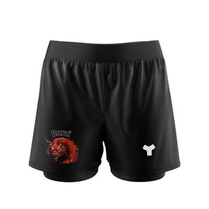2025 Running Gym Compression Shorts New for Men Arrivals Wholesale Quick-dry 2 in 1 Casual Digital Printing Workout