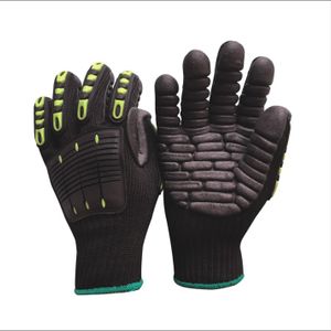 Safety Working Anti-Vibration Anti Impact Cut Resistant Gloves Industrial Mechanical Protect Gloves