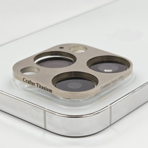 (MTIG) iPhone 14 Pro and iPhone 15 Pro Camera Titanium Lens Protector Titanium Lens Shield Titanium Cover Made in Korea (KOTRA)
