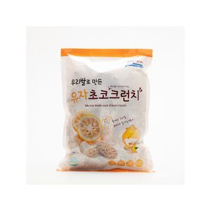(Eden Foods)-yuzu Choco Crunch Crispy Snack Popular in Korea Premium Yuza for Children Refreshing Taste KOTRA