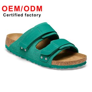 High Quality Custom Mule Shoes Velcro Clog Sandals Soft Flat Slip-On Styles for Men and Women Popular in Europe US