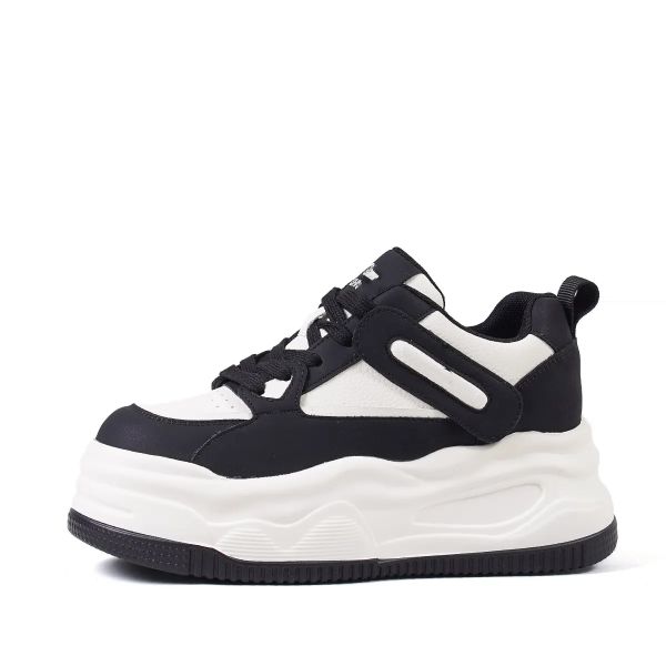 New Fashionable Thickened Height Increase Sneakers Lightweight and Breathable Walking Shoes Women's Platform Shoes