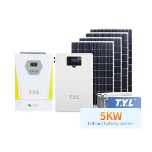 Complete 5kw Hybrid Solar System 10kw 12kw 15kw 20kw Solar Energy System off Grid Solar Power System