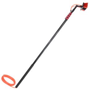 Extentool 36ft Nylon Cleaning Brush Water Brush with Telescopic Window Cleaner Pole