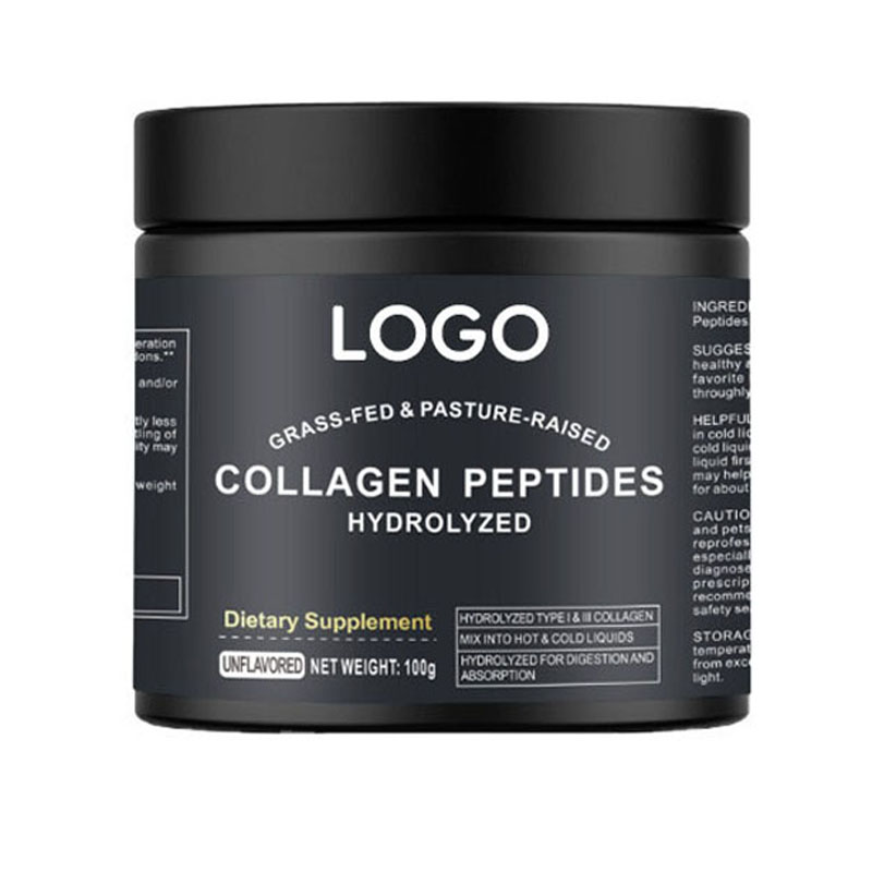Private Label Multi-Collagen Peptides Powder Sports Nutrition Hydrolyzed Collagen Protein Powder for Skin Whitening Hair Growth