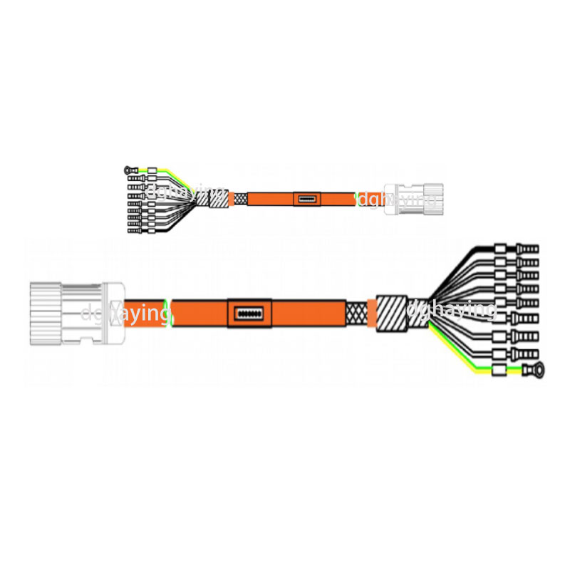Industrial harness servo motor hds100 130 20A industrial harness cable power line CBLC0301320D