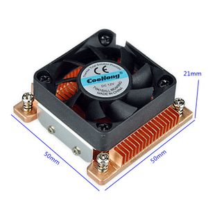 BGA 478 1u Server and up Industrial Control Chip Cooler Small Instrument LED Cooling Film Copper Heat Sink