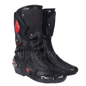 High Quality Made In Genuine Leather Motorbike Shoes New Design Outdoor Use Motorbike Shoes
