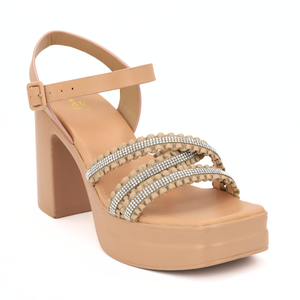 Platform Summer Heel Sandal Easy Walk Heel New Style Summer Open Toe Black Slipper Sandals Lightweight Anti-Slip 2025 Nice Color