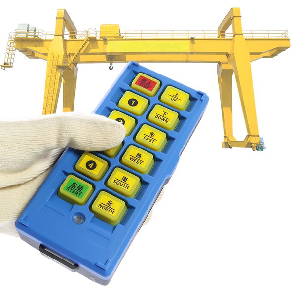 ECD-Q800E Factory Customized Convenient Port Crane Wireless Industrial Remote Controller System
