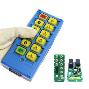 ECD-Q800E Hot Selling 8 Buttons Single Speed Gantry Crane Industrial Wireless Remote Controller
