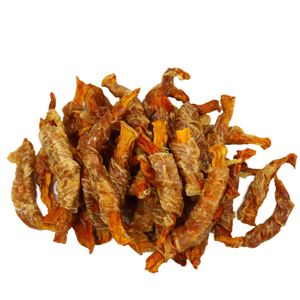 Hot Selling Real Chicken Pumpkin Bites 100% Natural Pet Snacks No Corn Wheat Soy Visible Protein Chunks