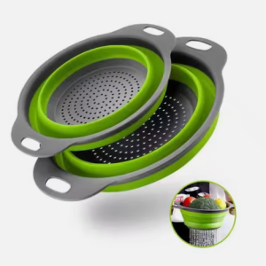 Silicone kitchen colander