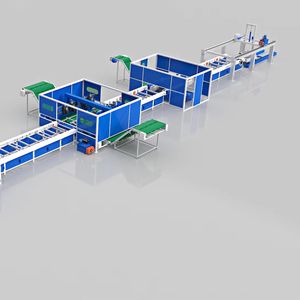 Utility Scale Solar Recycling Machine Mono Solar Panels Recycling Machine PV Modules Recycle Machine