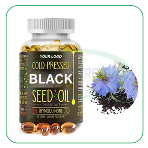 Black Seed Oil Capsule Softgel Private Label Immune Support 500mg bulk Black Seed Oil Softgels