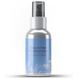 100% Natural Dog Nose Paw Balm Spray 50 ML Moisturiser for Dry Cracked Pads Pet Health Care Supplement for Cats and Dogs