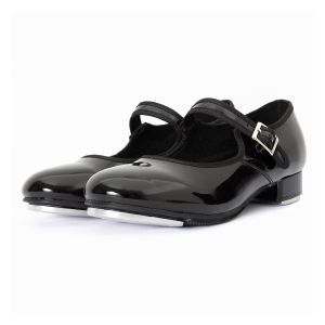 DropShipping in Stock Patent Leather Easy Strap Tan Tap Shoe Dance Shoes for Women and Men