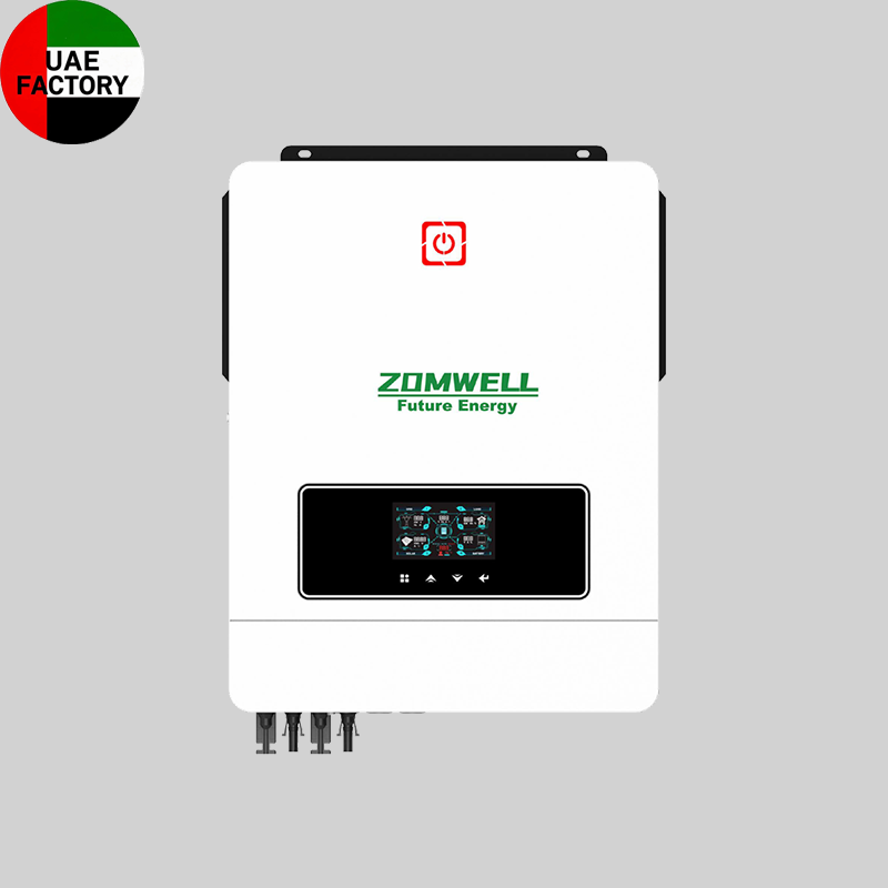 6.2KW 10200W Pure Sine Wave Hygrid On-Grid Solar Panel Inverter CE Certified Single Three Phase PV Inverter from Supplier