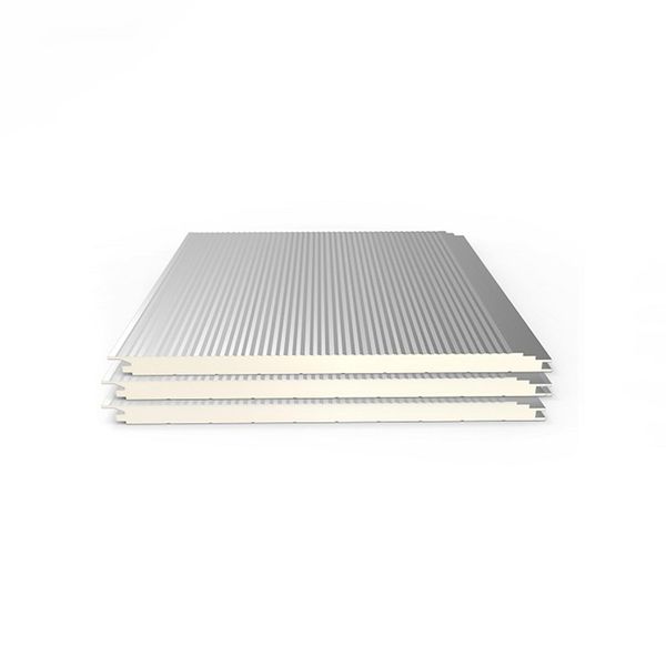 Lightweight Roof Workshops Hotel Exterior Walls Fireproof PU Sandwich Panels Rock Wool XPS EPS PIR Cores Metal Steel Material