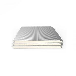 Lightweight Roof Workshops Hotel Exterior Walls Fireproof PU Sandwich Panels Rock Wool XPS EPS PIR Cores Metal Steel Material