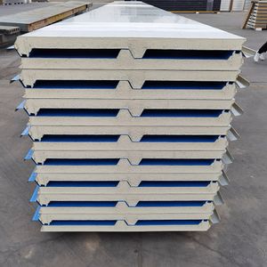 Aluminum Roof Sandwich Panels PU Foam Building Material Polyurethane Sandwich Wall Panel for Exterior Wall Hotel for Roof Wall