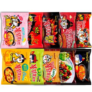 Wholesale Asian Spicy Turkey Noodle Instant Crispy Bulk Chinese Food Packaged in Bags