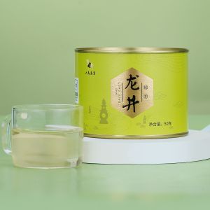 Bama Organic Green Tea 50g Longjing Tea Zhenjiang Freshly Processed Slimming Tea Packaged in Bulk Bag Box Cup New Age Consumers