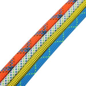 10.5mm High-Altitude Work Anti-Falling Speed Drop Rope for Mountaineering Rock Climbing Development Training Camping Hiking
