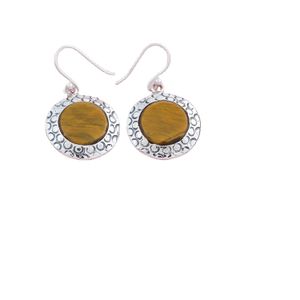 Vintage Style Tiger Eye Gemstone 925 Silver Dazzling Dangle Luxury Earring Gift For Women Bulk Fine Jewellery Manufacturer