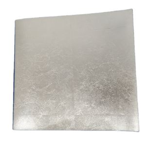 Handmade Luxury Silver Leaf Wallpaper BY0018 for Dining & Bedroom Villa Hotel & Entertainment Home Interior Decor