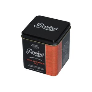 Chinese Tea Caddy Manufacturers Square Tin Canisters for Tea Custom Coffee Tea Tins