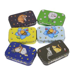 China Factory Gift Chocolate Candy Tin Box Breath Mint Tin Can Packaging Rectangular Hinged Lid Metal Custom Mint Tins