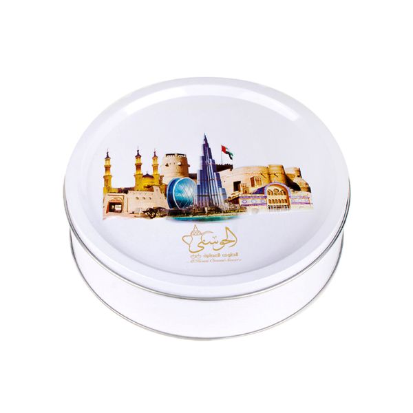 Food Grade Metal Tin Biscuit Cookie Box Packaging for Sale