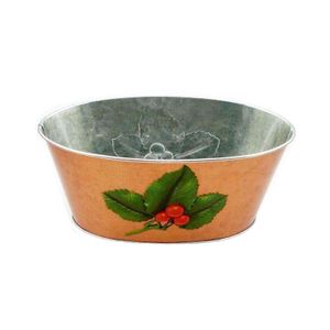 Manufacturer Supplier Household Flowerpot Customized Metal Tin Bucket Floral Home Decoration Metal Flowerpot
