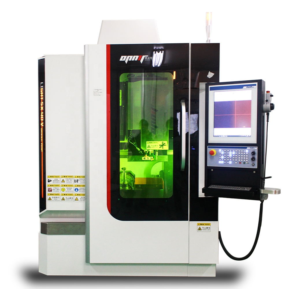 Diamond PCD Tool 100w Vertical Five-axis Laser Processing Center High-precision Five-axis CNC Laser Machine Tool