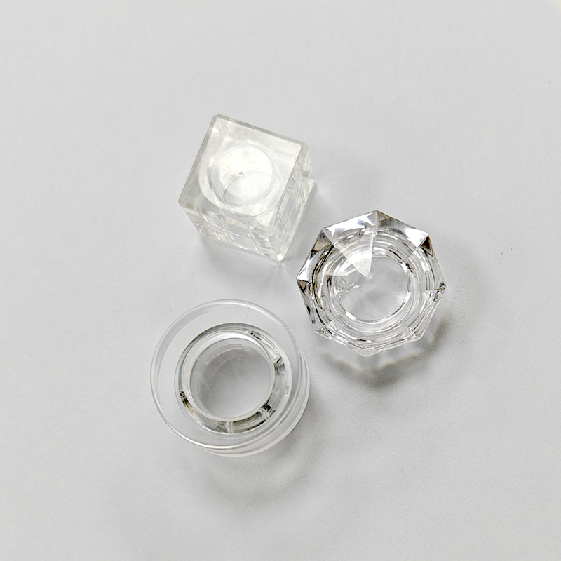 Custom Fancy Plastic Perfume Lid Surlyn Clear Crystal Acrylic Plastic Cap Round Perfume Color Resin