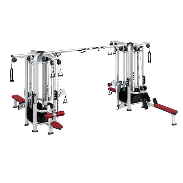 Gym Equipment Functional Training 8 Station Multi Jungle Crossover Cable Fitness Machine Professional Cable Crossover Wholesale